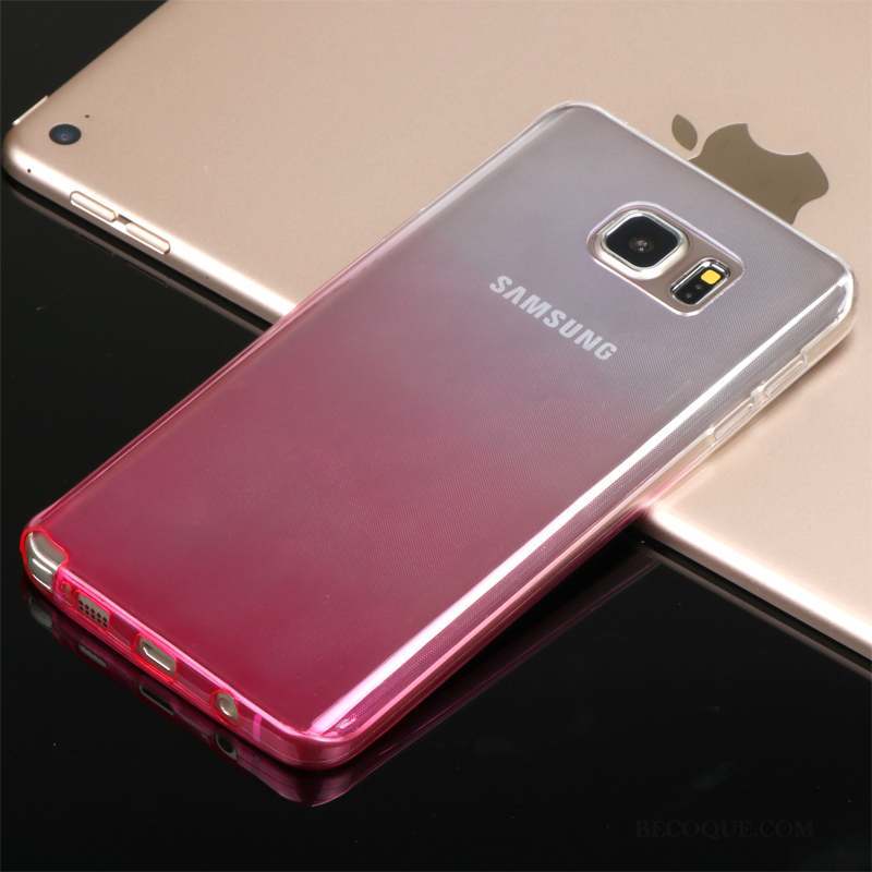 Samsung Galaxy Note 5 Coque Incassable Personnalité Violet Créatif Très Mince Protection