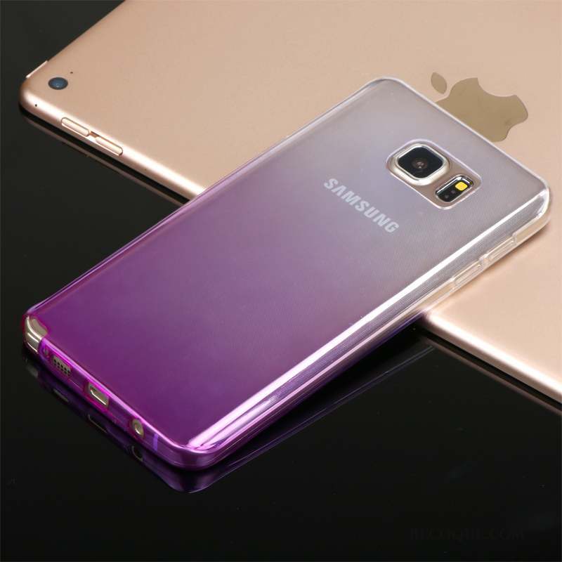 Samsung Galaxy Note 5 Coque Incassable Personnalité Violet Créatif Très Mince Protection