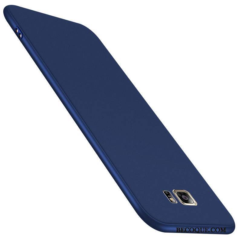 Samsung Galaxy Note 5 Coque Silicone Fluide Doux Délavé En Daim Noir Tout Compris