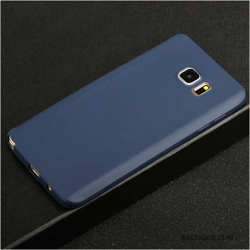 Samsung Galaxy Note 5 Coque Très Mince Silicone Protection Incassable Délavé En Daim Tendance