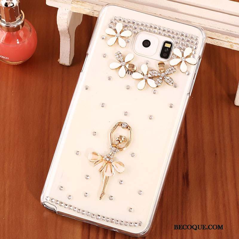 Samsung Galaxy Note 5 Coque Téléphone Portable Protection Strass Difficile Étui