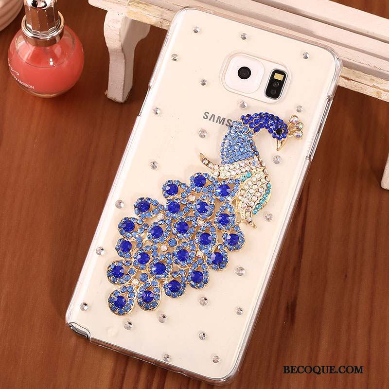 Samsung Galaxy Note 5 Coque Téléphone Portable Protection Strass Difficile Étui