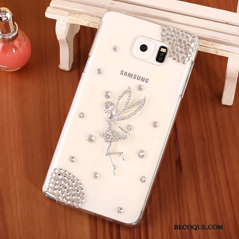 Samsung Galaxy Note 5 Coque Téléphone Portable Protection Strass Difficile Étui