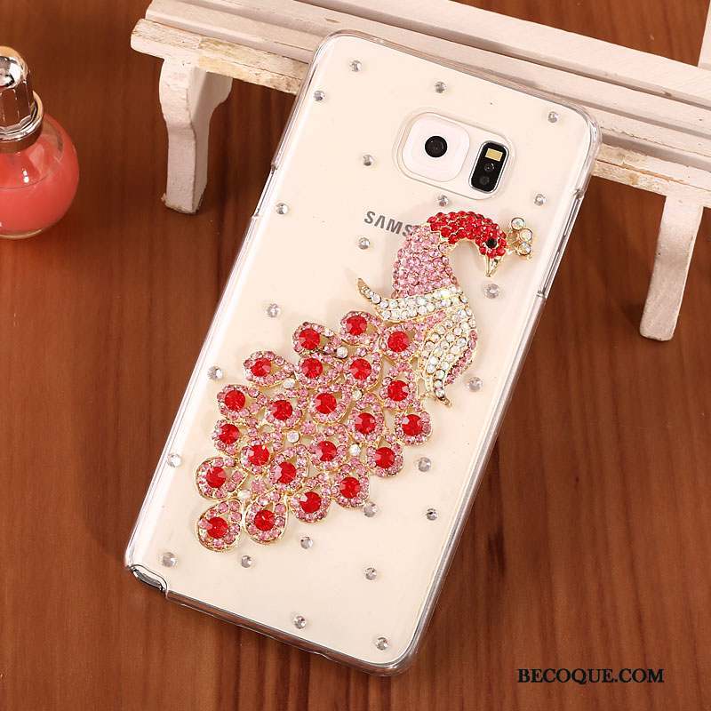 Samsung Galaxy Note 5 Coque Téléphone Portable Protection Strass Difficile Étui