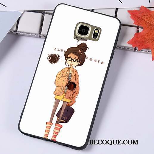 Samsung Galaxy Note 5 Dessin Animé Incassable Bordure Fluide Doux Créatif Coque De Téléphone