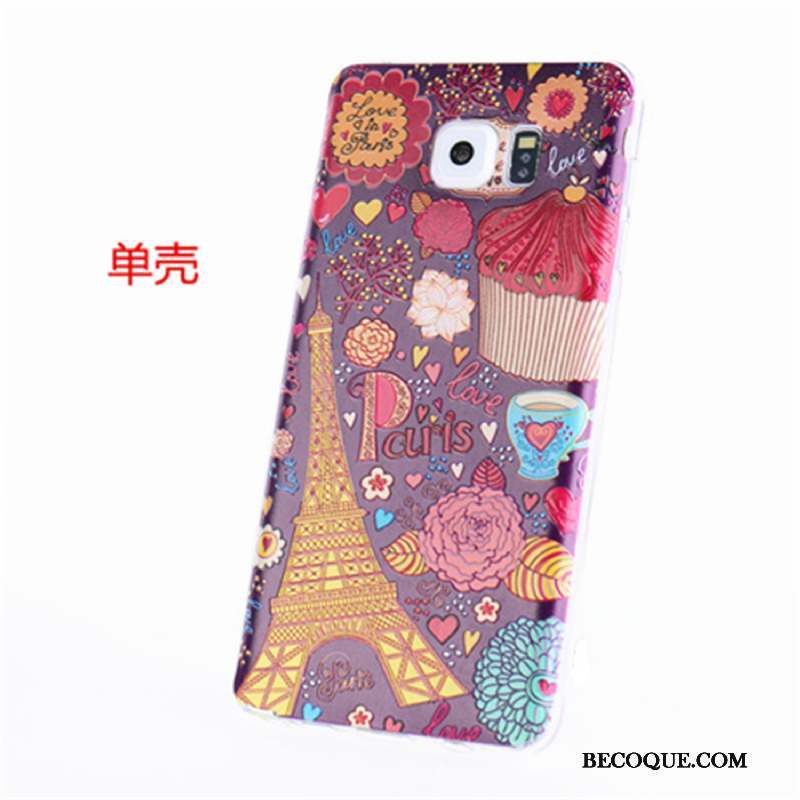 Samsung Galaxy Note 5 Fluide Doux Tout Compris Coque De Téléphone Incassable Protection Anneau