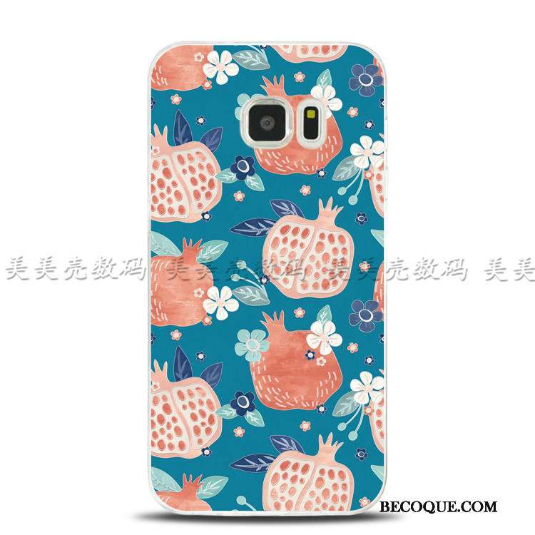 Samsung Galaxy Note 5 Gaufrage Fluide Doux Fleurs Coque De Téléphone Anneau