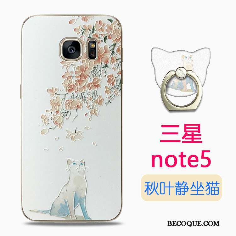 Samsung Galaxy Note 5 Incassable Transparent Coque De Téléphone Fluide Doux Étui Tout Compris