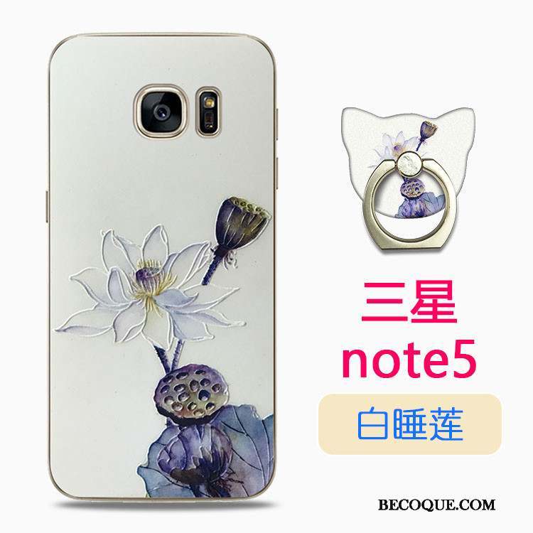 Samsung Galaxy Note 5 Incassable Transparent Coque De Téléphone Fluide Doux Étui Tout Compris