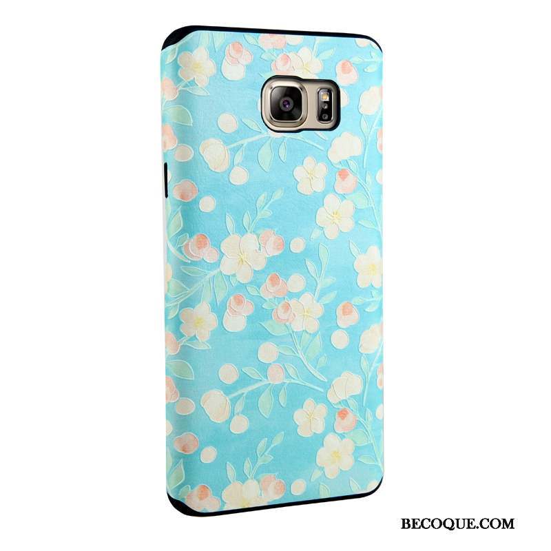 Samsung Galaxy Note 5 Multicolore Dessin Animé Coque De Téléphone Fluide Doux Fleurs Peinture