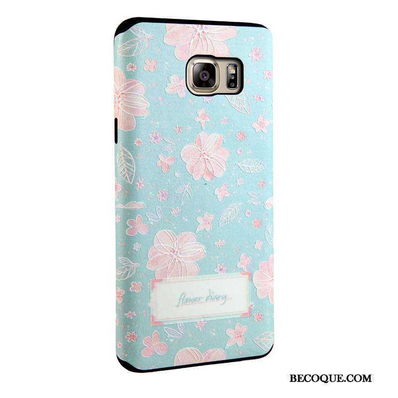 Samsung Galaxy Note 5 Multicolore Dessin Animé Coque De Téléphone Fluide Doux Fleurs Peinture