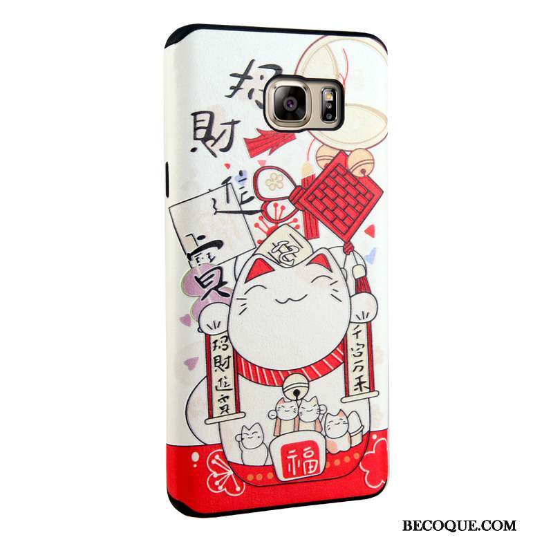 Samsung Galaxy Note 5 Multicolore Dessin Animé Coque De Téléphone Fluide Doux Fleurs Peinture