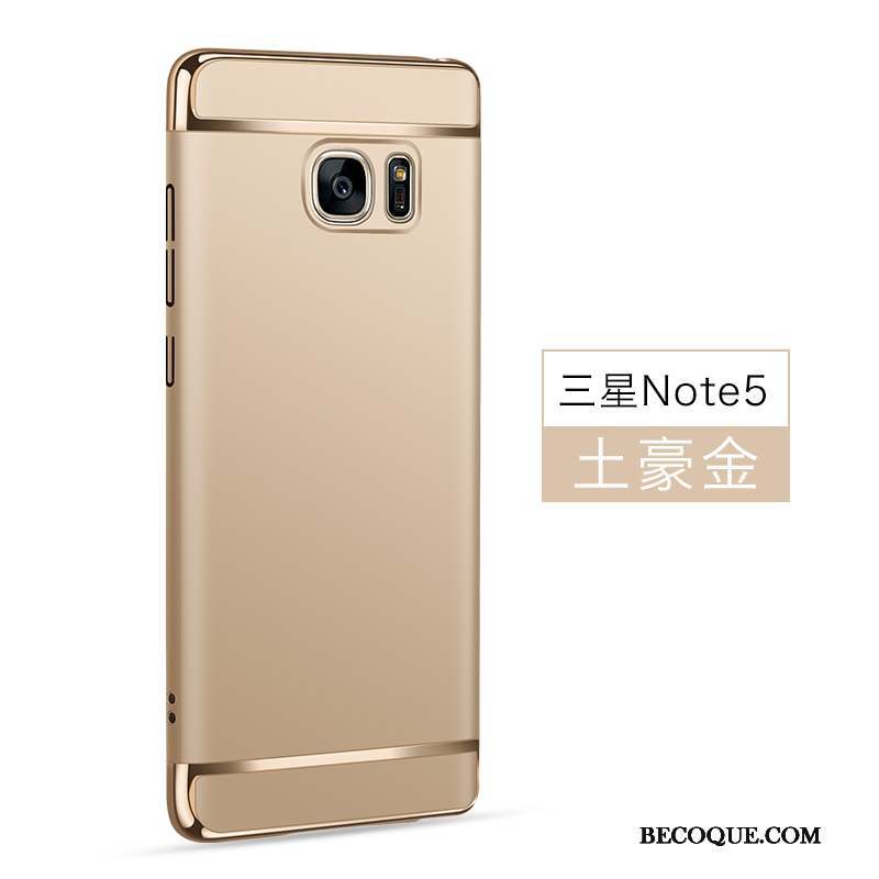 Samsung Galaxy Note 5 Nouveau Or Rose Légères Étui Coque De Téléphone Incassable