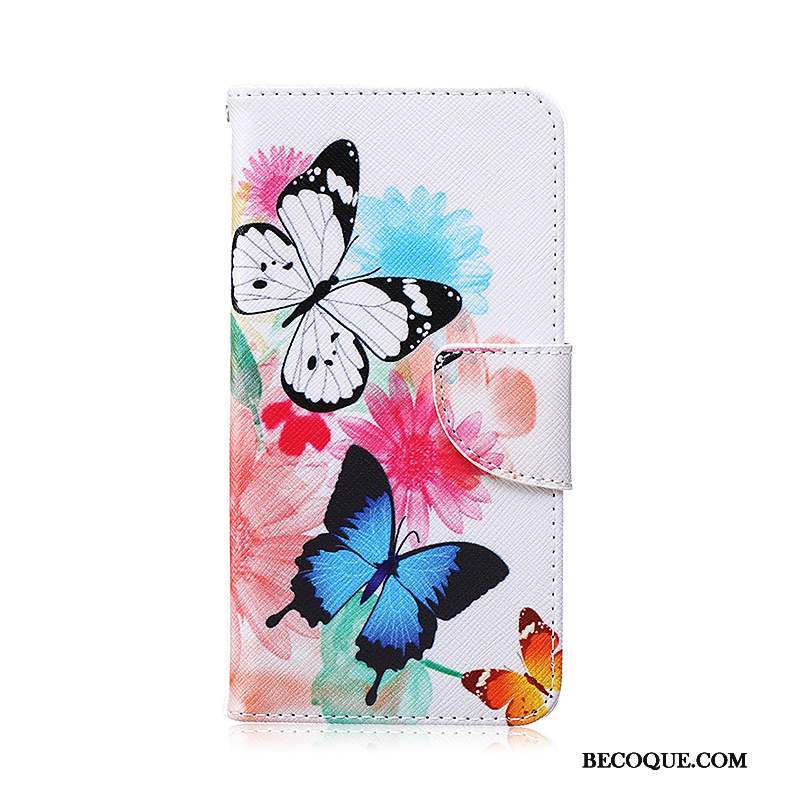 Samsung Galaxy Note 5 Peinture Coque De Téléphone Protection Étui En Cuir Housse Papillon