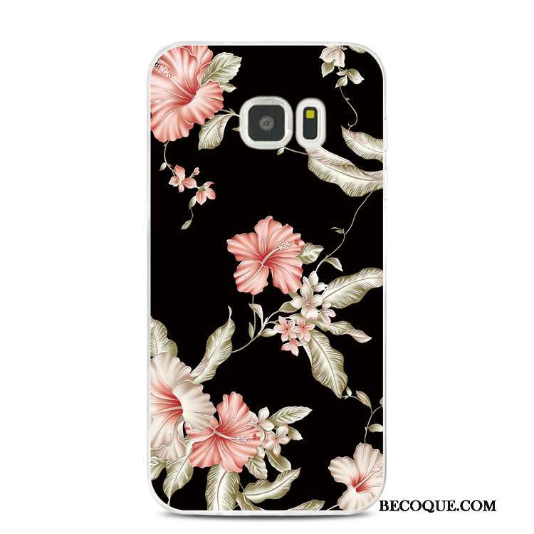 Samsung Galaxy Note 5 Protection Coque De Téléphone Silicone Fleur Multicolore