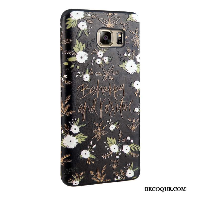 Samsung Galaxy Note 5 Protection Tendance Bleu Coque De Téléphone Gaufrage Peinture