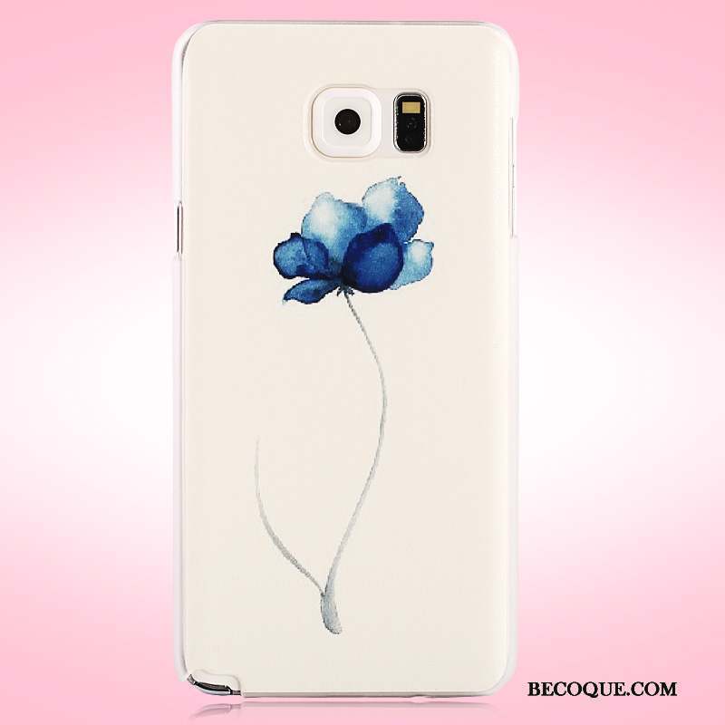 Samsung Galaxy Note 5 Rose Protection Fleurs Coque Étui De Téléphone