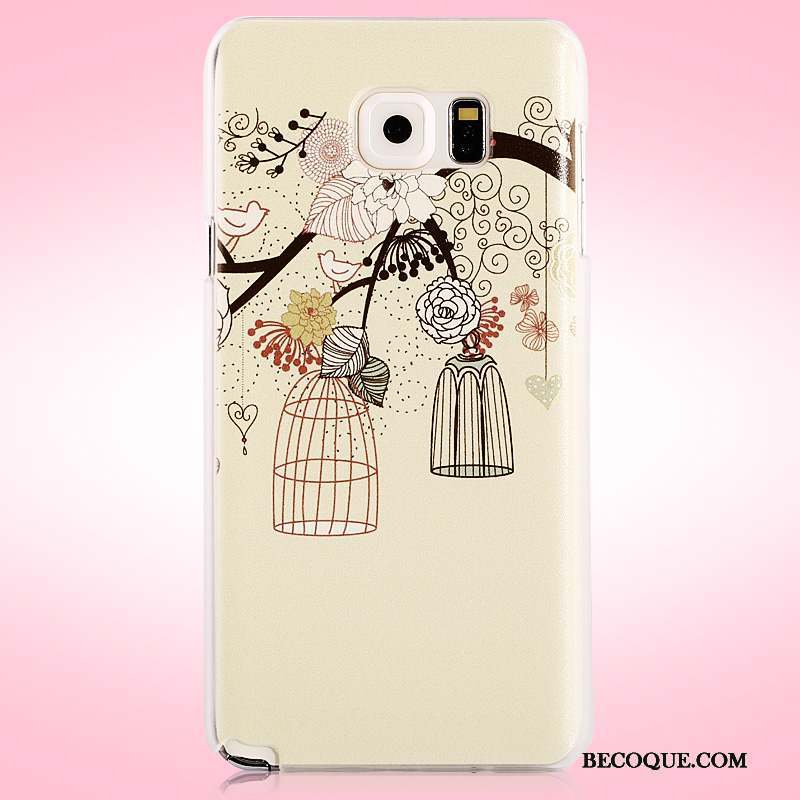 Samsung Galaxy Note 5 Rose Protection Fleurs Coque Étui De Téléphone