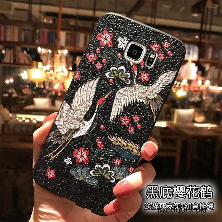 Samsung Galaxy Note 5 Silicone Fleurs Coque Tendance Mode De Téléphone