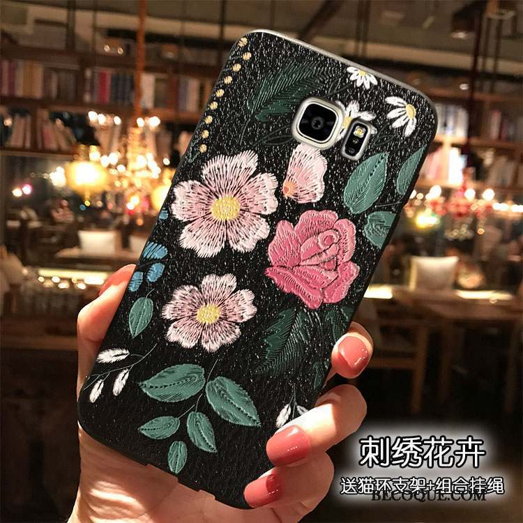 Samsung Galaxy Note 5 Silicone Fleurs Coque Tendance Mode De Téléphone