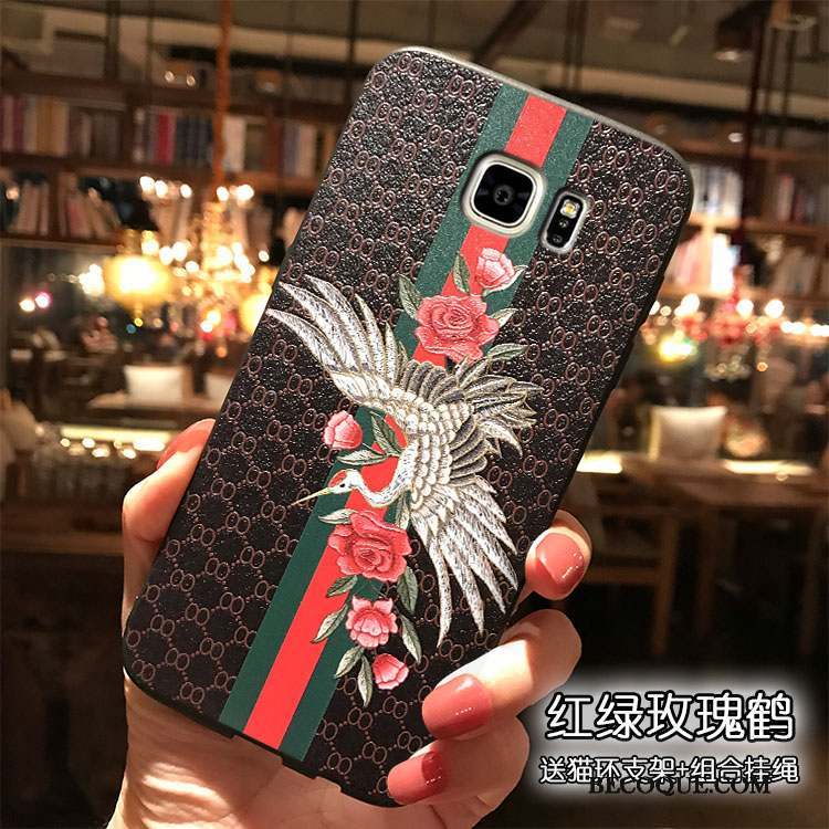 Samsung Galaxy Note 5 Silicone Fleurs Coque Tendance Mode De Téléphone