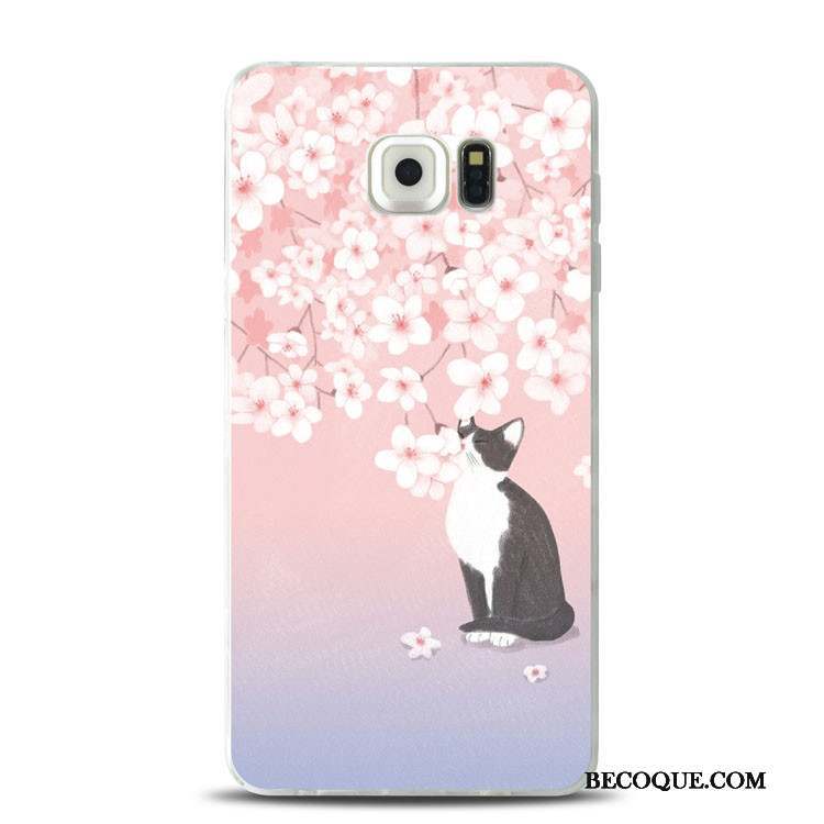 Samsung Galaxy Note 5 Vert Fleur Coque De Téléphone Gaufrage Tout Compris Silicone