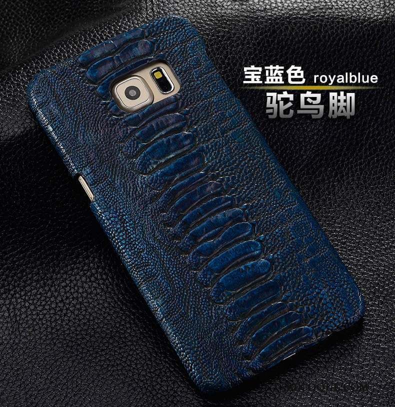 Samsung Galaxy Note 5 Étui En Cuir Cuir Véritable Téléphone Portable Couvercle Arrière Protection Coque De Téléphone