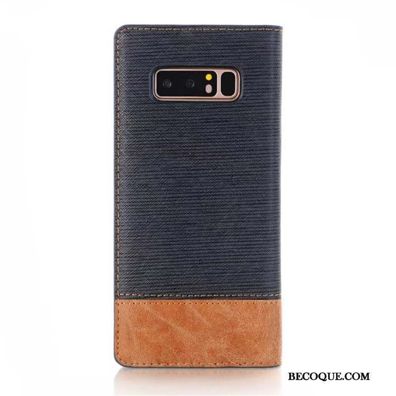 Samsung Galaxy Note 8 Bicolore Étui Téléphone Portable Protection Coque Automatique