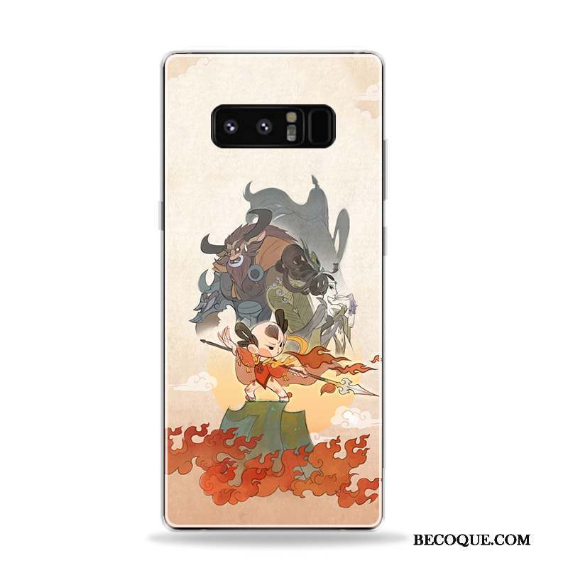 Samsung Galaxy Note 8 Coque De Téléphone Multicolore Style Chinois Étui Grand Art