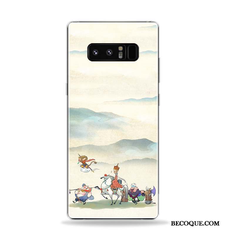 Samsung Galaxy Note 8 Coque De Téléphone Multicolore Style Chinois Étui Grand Art