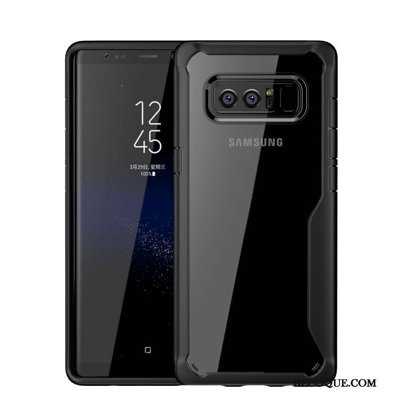 Samsung Galaxy Note 8 Coque De Téléphone Tout Compris Incassable Nouveau Silicone Transparent