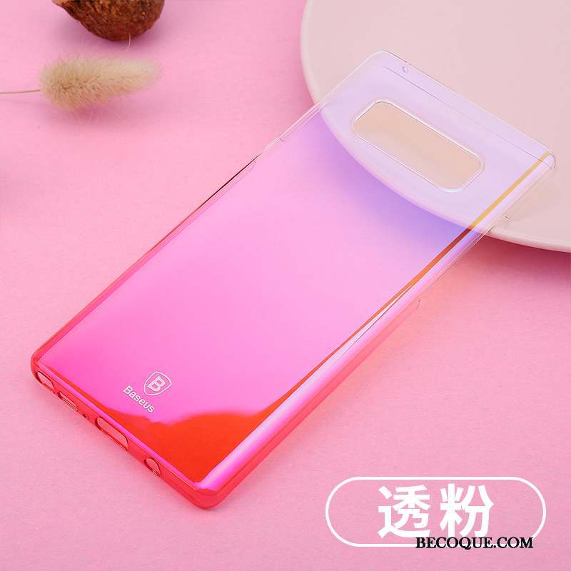 Samsung Galaxy Note 8 Coque Très Mince Incassable Protection Étui Difficile Rose