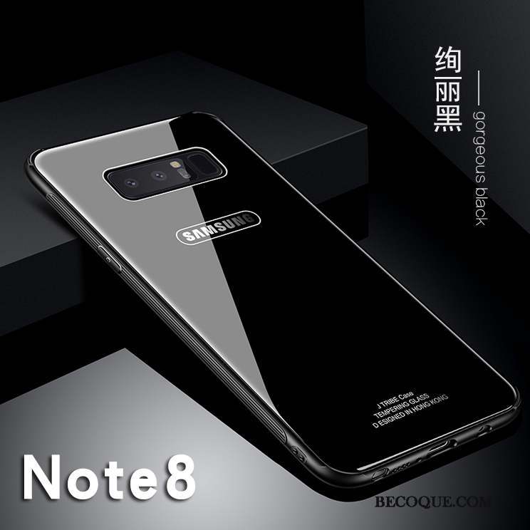 Samsung Galaxy Note 8 Créatif Nouveau Protection Coque De Téléphone Verre Tendance
