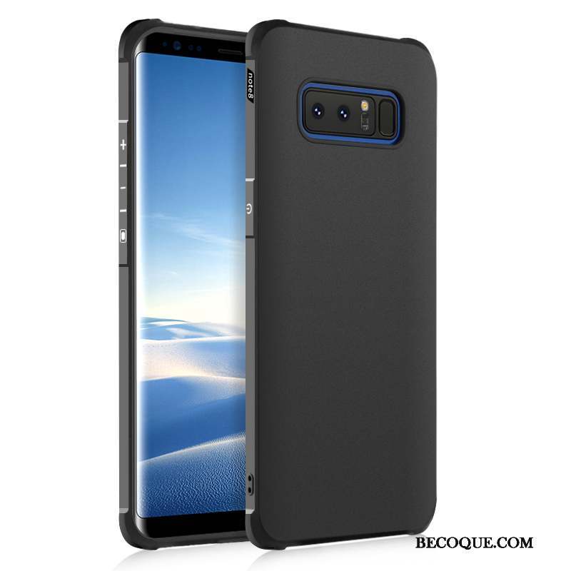 Samsung Galaxy Note 8 Fluide Doux Coque Incassable Tout Compris Silicone De Téléphone