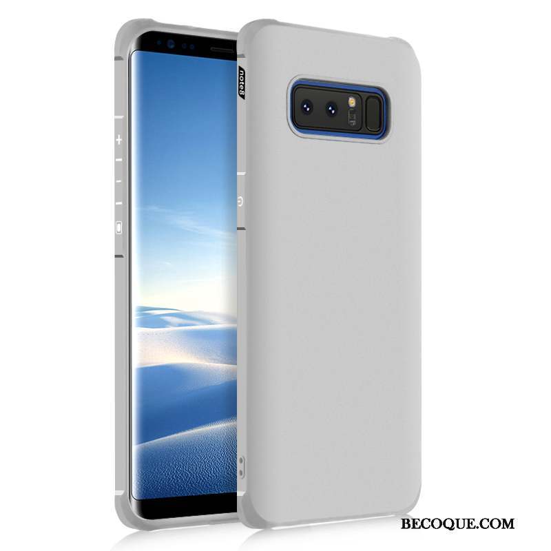 Samsung Galaxy Note 8 Fluide Doux Coque Incassable Tout Compris Silicone De Téléphone