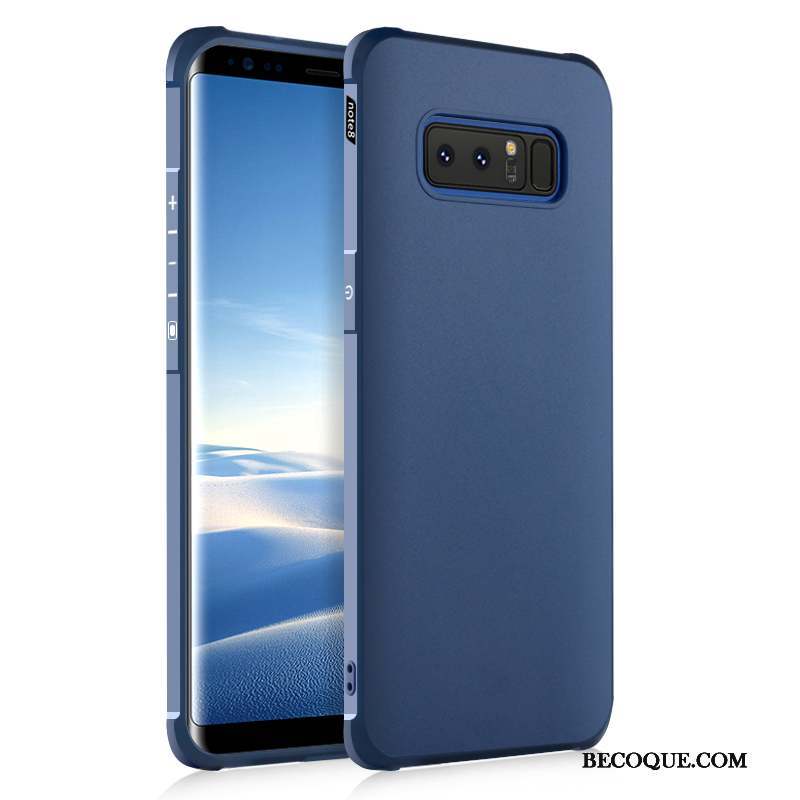 Samsung Galaxy Note 8 Fluide Doux Coque Incassable Tout Compris Silicone De Téléphone