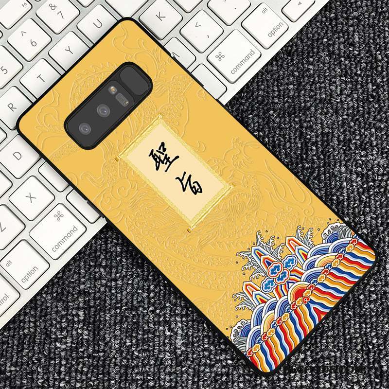 Samsung Galaxy Note 8 Multicolore Coque De Téléphone Personnalité Gaufrage Dimensionnel Étui