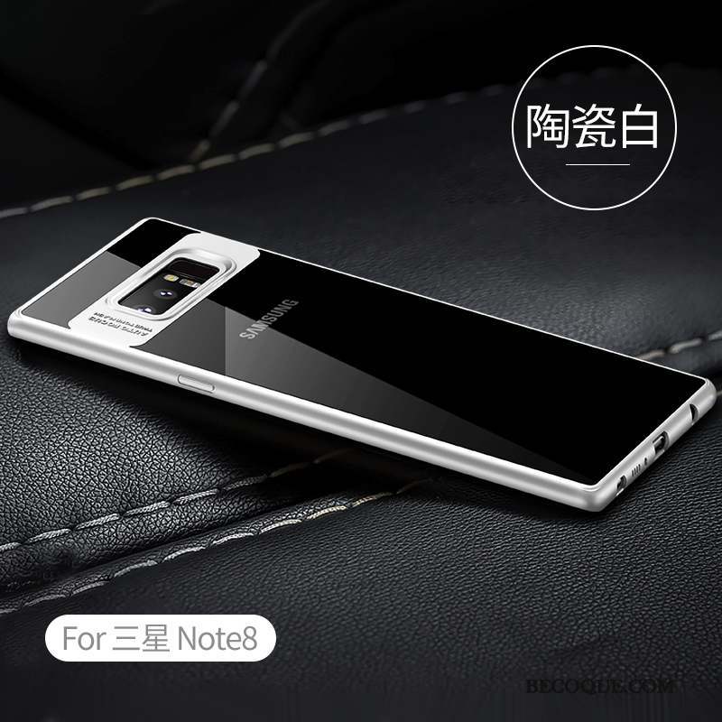 Samsung Galaxy Note 8 Personnalité Protection Coque De Téléphone Tendance Créatif Noir