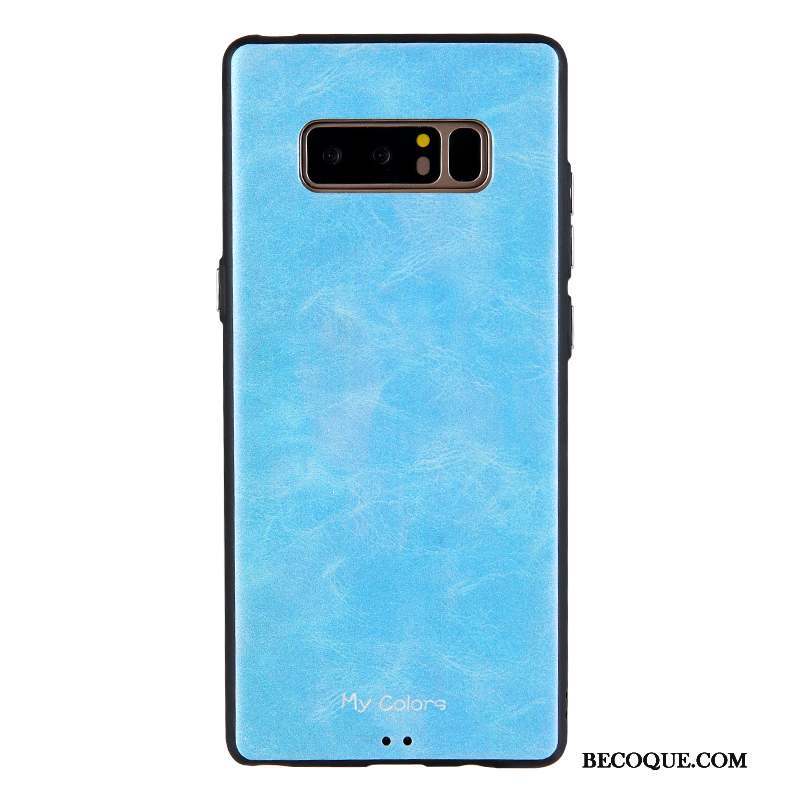 Samsung Galaxy Note 8 Protection Étui Couleur Unie Coque De Téléphone Fluide Doux Incassable