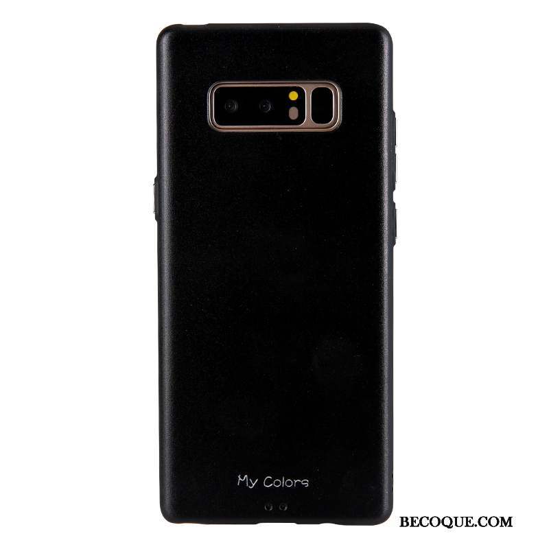 Samsung Galaxy Note 8 Protection Étui Couleur Unie Coque De Téléphone Fluide Doux Incassable