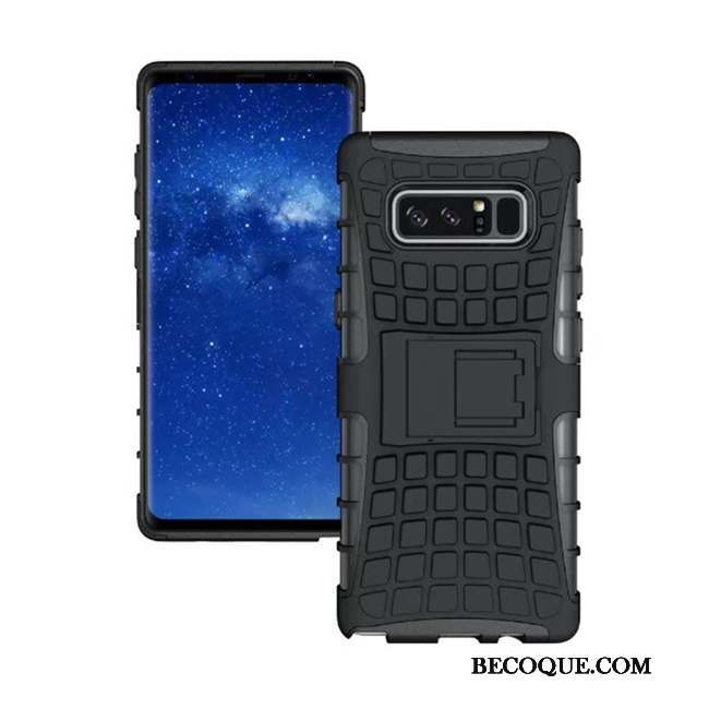 Samsung Galaxy Note 8 Tendance Bleu Étui Protection Support Coque De Téléphone