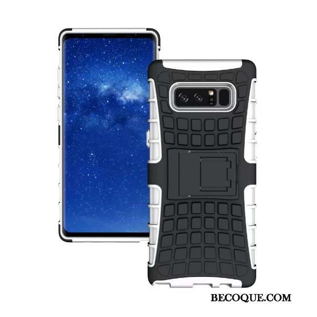 Samsung Galaxy Note 8 Tendance Bleu Étui Protection Support Coque De Téléphone