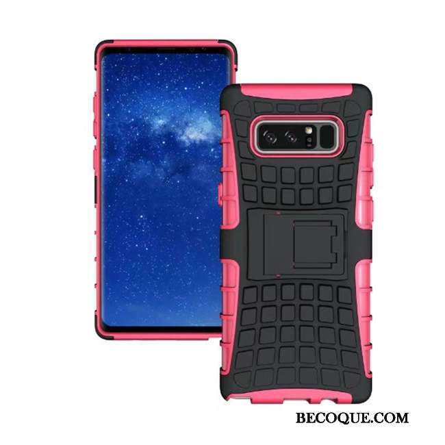 Samsung Galaxy Note 8 Tendance Bleu Étui Protection Support Coque De Téléphone