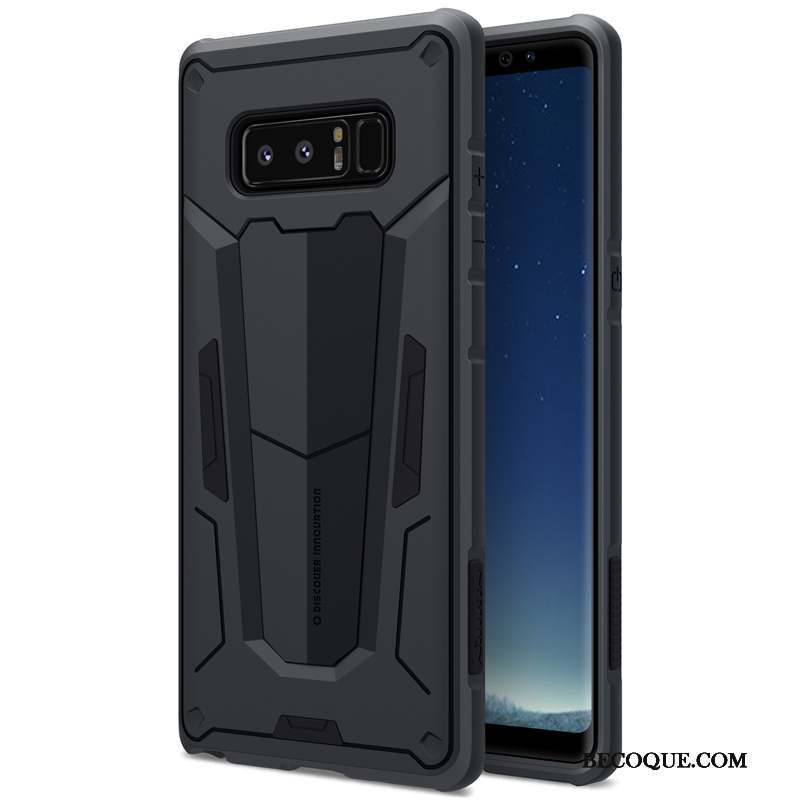 Samsung Galaxy Note 8 Tendance Rouge Étui Épaissir Incassable Coque