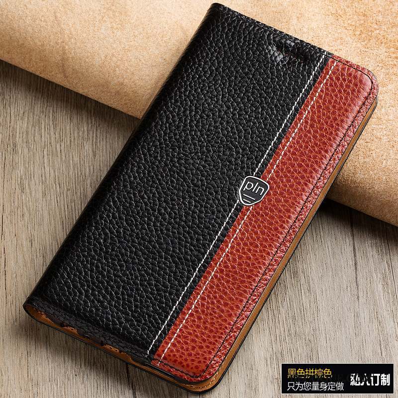 Samsung Galaxy Note 8 Étui Cuir Véritable Protection Étui En Cuir Coque De Téléphone Téléphone Portable