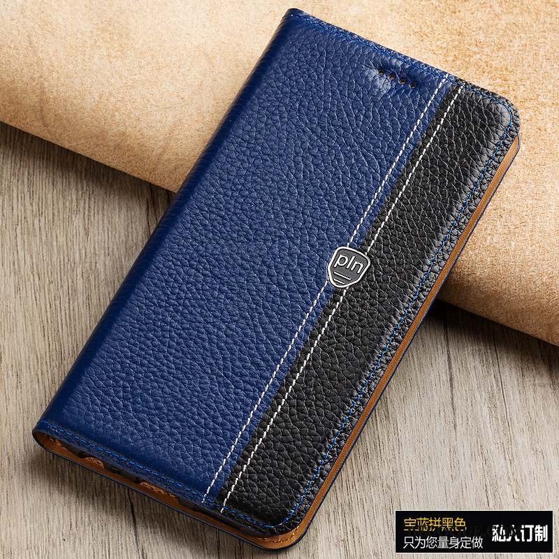 Samsung Galaxy Note 8 Étui Cuir Véritable Protection Étui En Cuir Coque De Téléphone Téléphone Portable