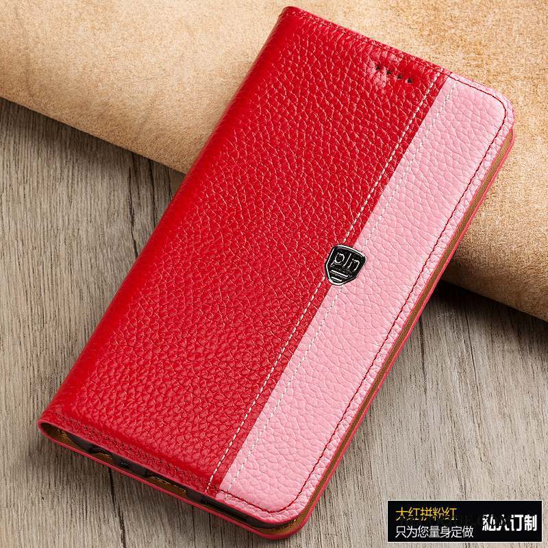 Samsung Galaxy Note 8 Étui Cuir Véritable Protection Étui En Cuir Coque De Téléphone Téléphone Portable