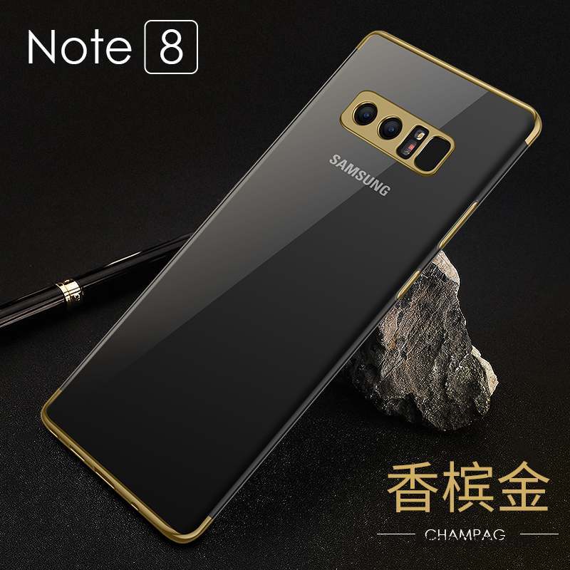 Samsung Galaxy Note 8 Étui Silicone Coque De Téléphone Bleu Protection Tendance