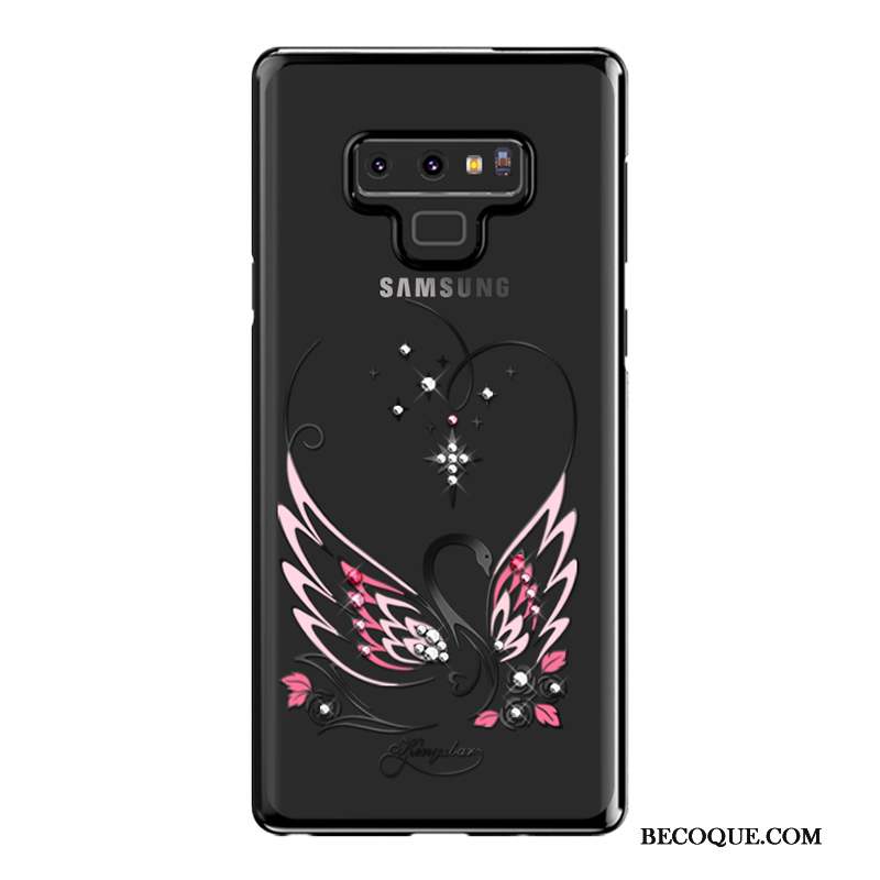 Samsung Galaxy Note 9 Coque Transparent Étui Incassable Difficile Luxe Très Mince