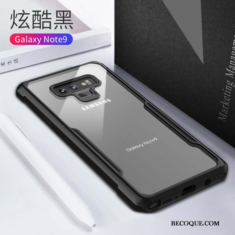 Samsung Galaxy Note 9 Coque Étui Luxe Ballon Créatif Transparent Protection